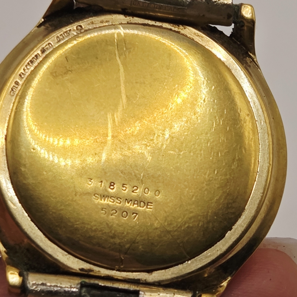 Vintage Mido Ocean Star Powerwind Watch Gold  Electroplated 001.5 35mm Working - Picture 8 of 13